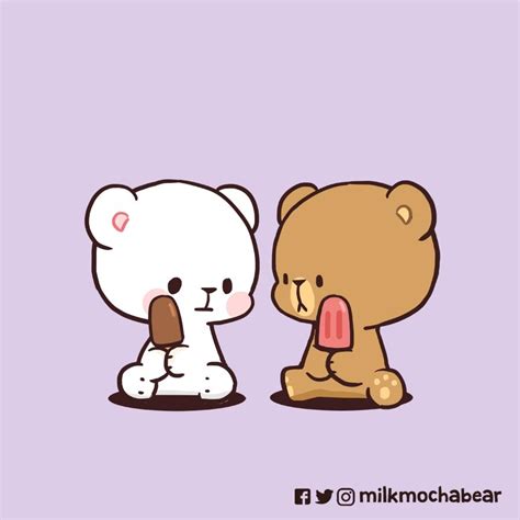 Milk and mocha matching pfp - Sep 24, 2022 - credits to milkmochabear on twitter and instagram!